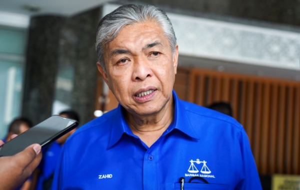 UMNO president Datuk Seri Dr Ahmad Zahid Hamidi.