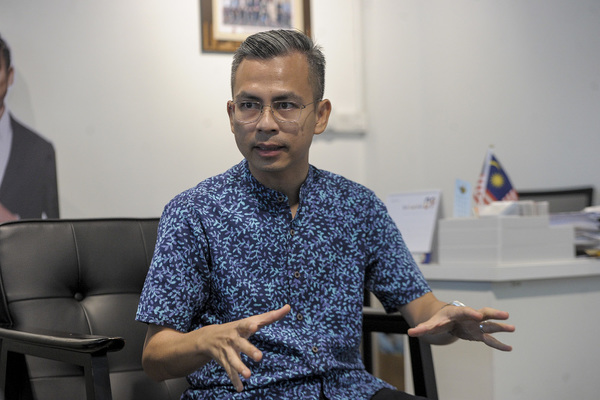 Parti Keadilan Rakyat's (PKR) communications director Fahmi Fadzil.