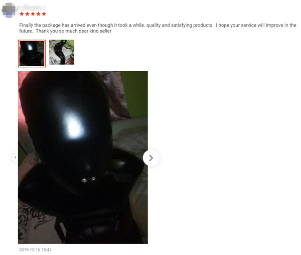 shopee bdsm bondage suit customer review malaysia