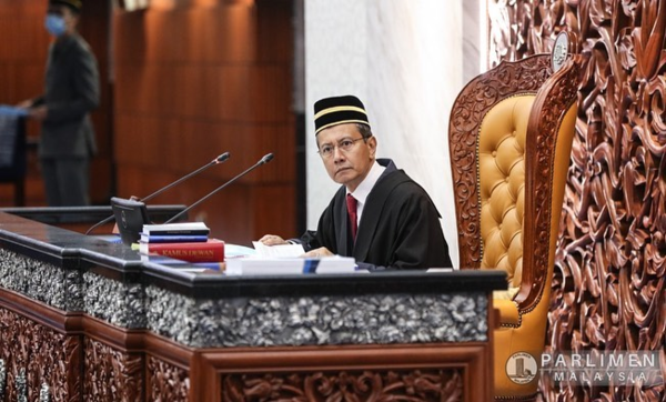 Dewan Rakyat Speaker Datuk Azhar Azizan Harun.