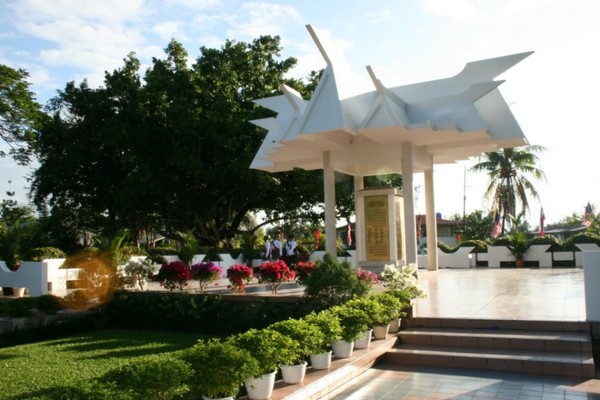 The Petagas Memorial in Sabah.