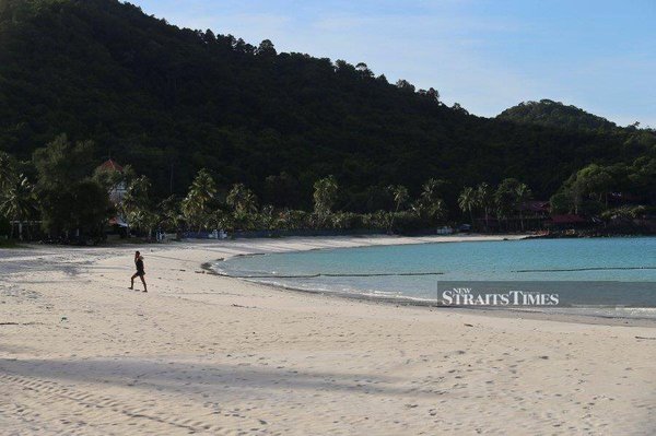 A beach in Pulau Redang.