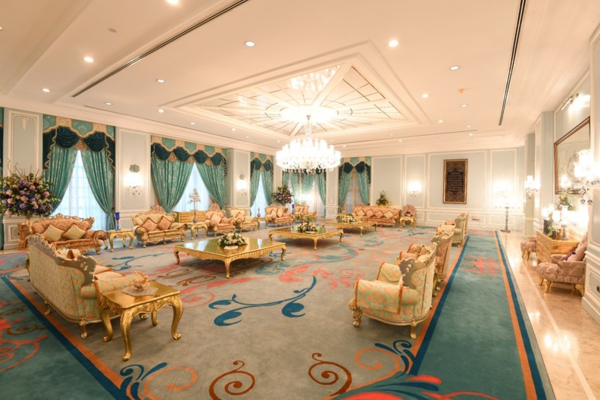 Main Guest Salon at the Seri Perdana Complex is where closed-door discussions are held with heads of state and government.