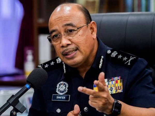 Kelantan police chief Datuk Shafien Mamat.