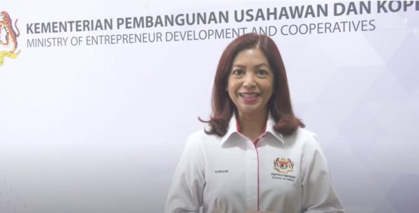 Launched by Dato' Suriani, Secretary-General Ministry of Entrepreneur Development & Cooperative