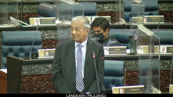 Langkawi MP Tun Dr Mahathir Mohamad.