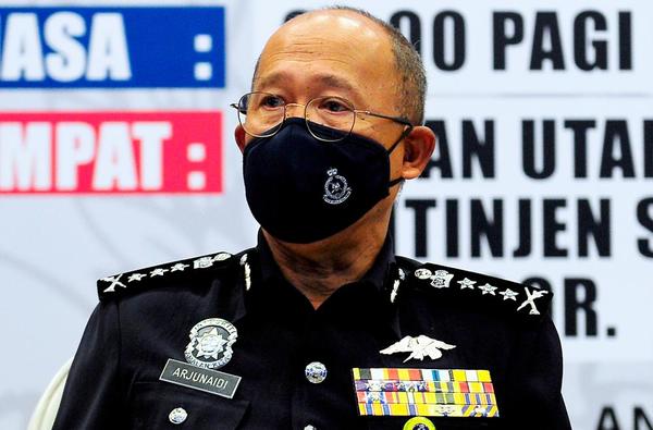 A file photo of Selangor police chief Arjunaidi Mohamed.