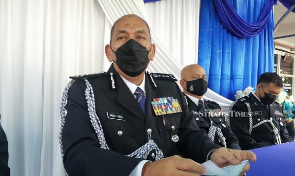 Perak police chief Datuk Mior Faridalathrash Wahid.