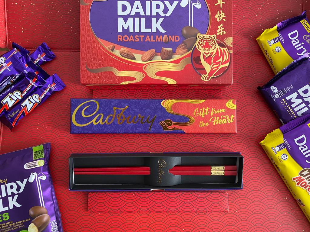 Cadbury dairy milk Chocolate gift box - 24 dairy milks - 3 layered - gift  for all occasion - eid - birthday - anniversary