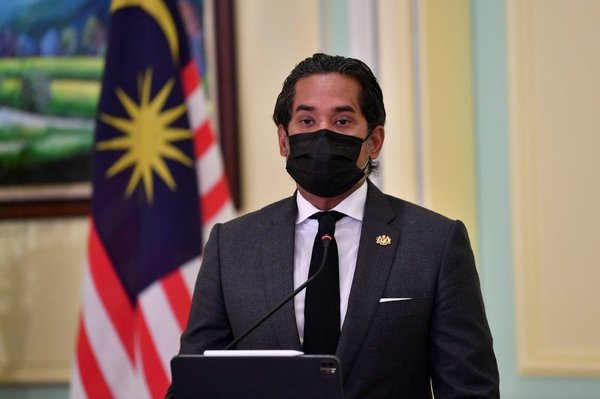 Menteri Kesihatan, Khairy Jamaluddin.