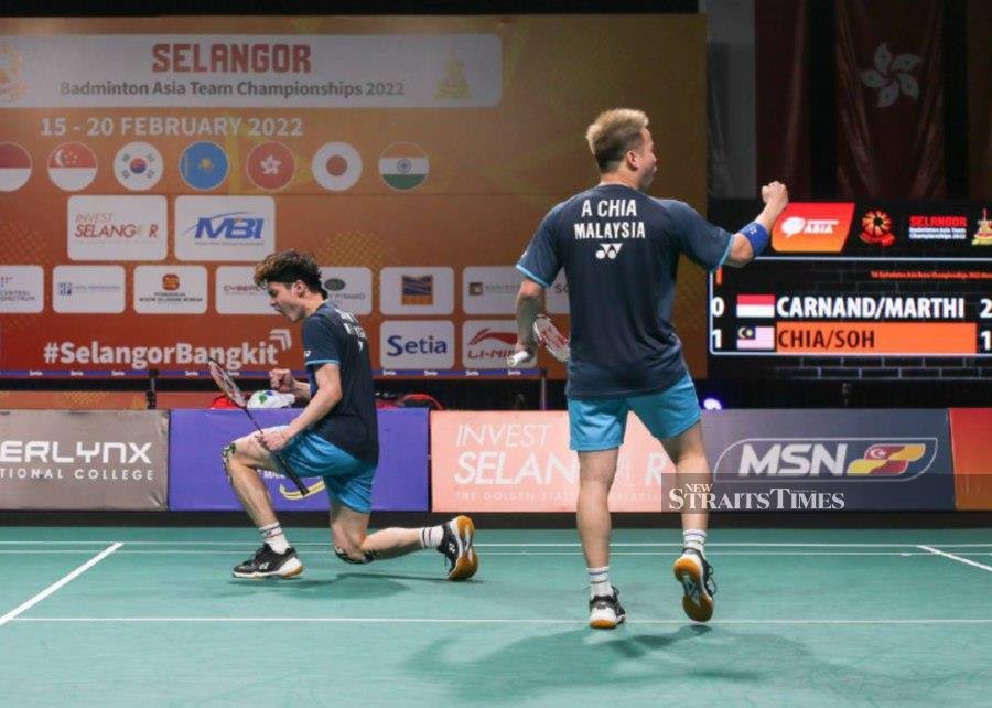 Malaysia Men's Squad Wins Badminton Asia Team Championships Title For