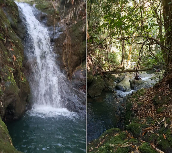 peraya homestay kuching sarawak hiking waterfall