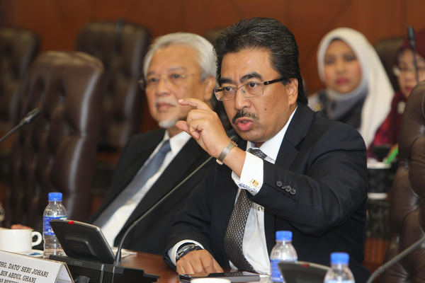 Former second finance minister Datuk Seri Johari Abdul Ghani.