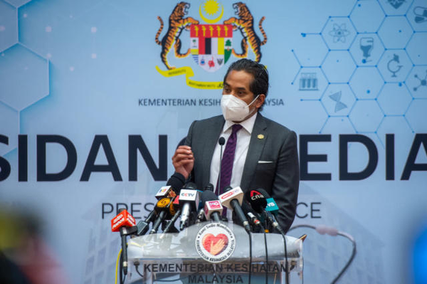 Health Minister Khairy Jamaluddin.