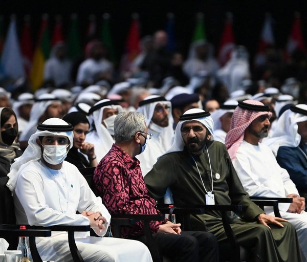 Prime Minister Ismail Sabri Yaakob at the World Government Summit 2022.