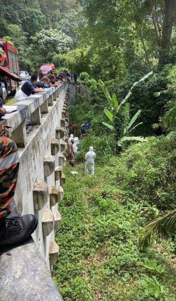 Meriammah Abdullah Basam's body was found in a ravine on kilometer 14 of Jalan Lama Bukit Putus on 20 March.