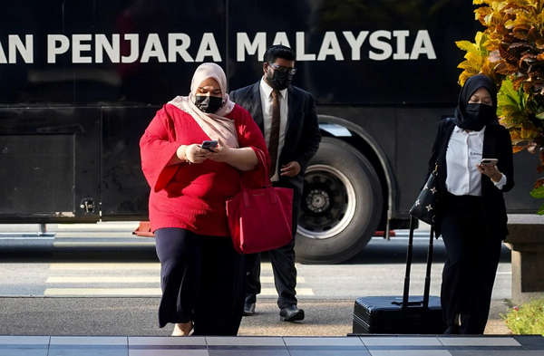 Left: Rumah Bonda welfare home founder Siti Bainun Ahd Razali.